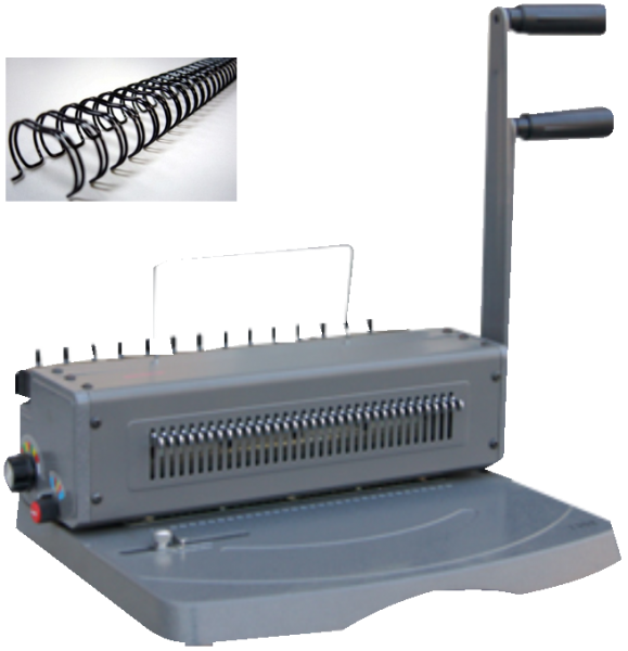 2308 Wire Comb Binding Machine Axpert Complete Office Automation