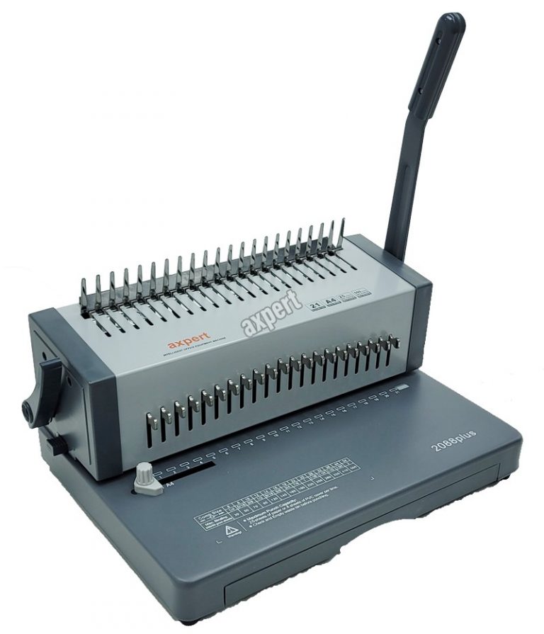 HP2088plus Comb Binding Machine Axpert Complete Office Automation